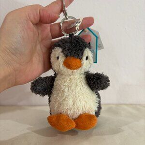 Jellycat Peanut Penguin Bag Charm BNWT Fast Shipping